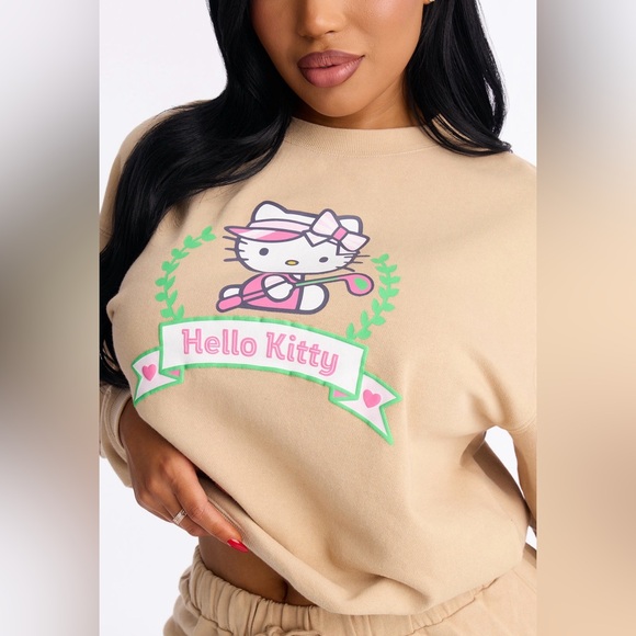 Hello Kitty Golfing PJ Short Set - Picture 2 of 5